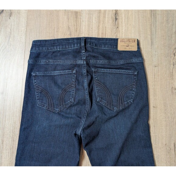 Hollister Size 26x29 3R High-Rise Flare Jeans Soft Stretch Denim Boho Casual - Picture 5 of 9